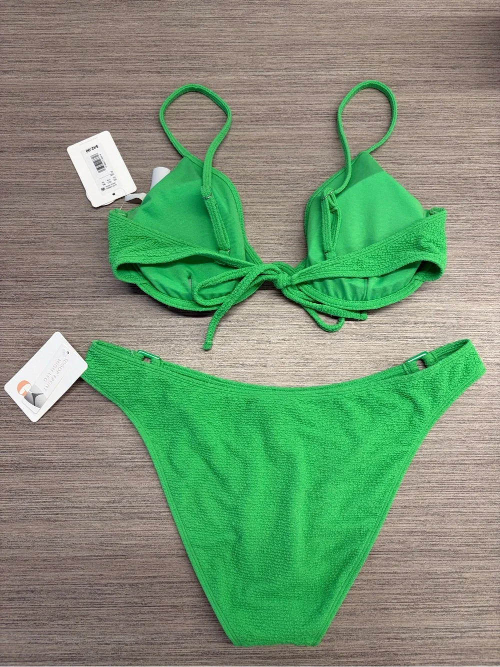 Dillards green bikini
